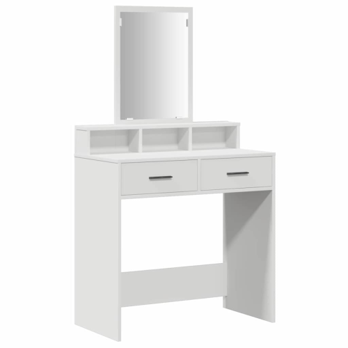 VidaXL vidaXL Dressing Table White 79 x 41 x 140 cm Engineered Wood 1