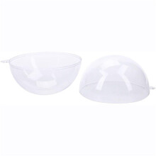 72 Balls/Batch DIY 80mm Christmas Tree Hanging  Transparent  Transparent Plastic Filled  Ornament