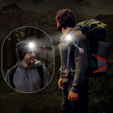 3X Outdoor Night Clip Running Lights Reflective USB Rechargeable LED Light Running Gear Safety Light Running