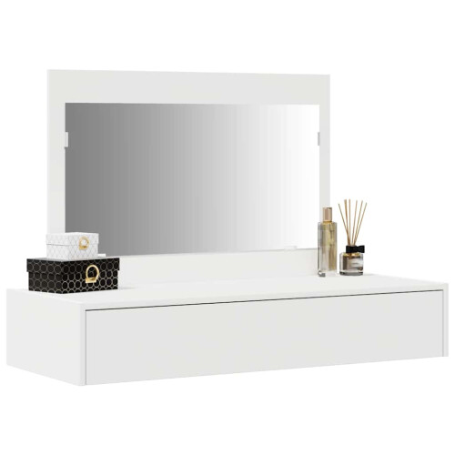 VidaXL vidaXL Dressing Table White 100 x 40 x 70 cm Engineered Wood 2