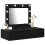 VidaXL vidaXL Dressing Table Black 83 x 40 x 70 cm Engineered Wood 3