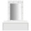 VidaXL vidaXL Dressing Table White 60 x 40 x 70 cm Engineered Wood 5