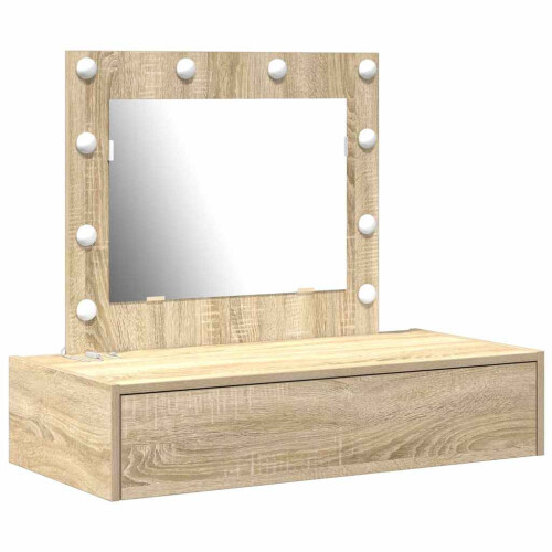 VidaXL vidaXL Dressing Table Brown 83 x 40 x 70 cm Engineered Wood 1