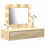 VidaXL vidaXL Dressing Table Brown 83 x 40 x 70 cm Engineered Wood 3