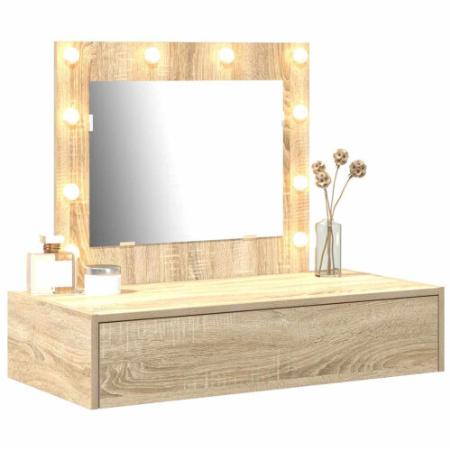 VidaXL vidaXL Dressing Table Brown 83 x 40 x 70 cm Engineered Wood 2