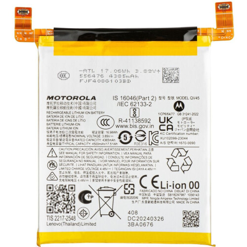 Motorola Edge 50 Ultra Original Battery QV45