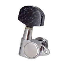 6L6R Closed Guitar String Tuning Pegs Tuner Machine Heads Knobs Tuning Keys for Acoustic or Electric Guitar,12 Pack