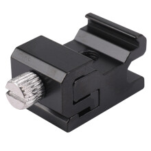 10Pcs Camera Metal Cold Shoe Hot Shoe Flash Bracket Mount Adapter with 1/4 Tripod Screw for Light Stand Tripod