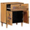 VidaXL vidaXL Bedside Cabinet Natural 50 x 33 x 60 cm Solid Mango Wood 2