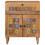 VidaXL vidaXL Bedside Cabinet Natural 50 x 33 x 60 cm Solid Mango Wood 3