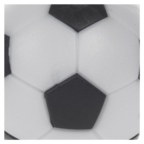 10X Plastic 32mm Soccer Indoor Table Football  Replace Black+White