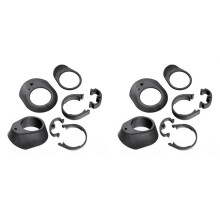 2X Integrated Handlebar Washer Split Spacer Kits 28.6mm Fork Headset Spacer Plastic Special Washer Bike Parts