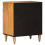 VidaXL vidaXL Bedside Cabinet Natural 50 x 33 x 60 cm Solid Mango Wood 5
