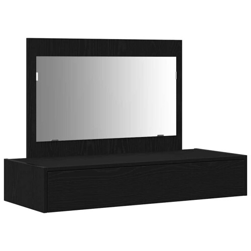 VidaXL vidaXL Dressing Table Black 100 x 40 x 70 cm Engineered Wood 1