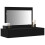 VidaXL vidaXL Dressing Table Black 100 x 40 x 70 cm Engineered Wood 3