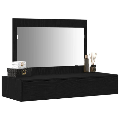 VidaXL vidaXL Dressing Table Black 100 x 40 x 70 cm Engineered Wood 2