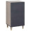 VidaXL vidaXL Sideboard Grey and Gold 40 x 33 x 75 cm Solid Mango Wood 5