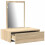 VidaXL vidaXL Dressing Table Brown 60 x 40 x 70 cm Engineered Wood 5