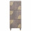 VidaXL vidaXL Highboard Grey and Gold 40 x 33 x 110 cm Solid Mango Wood 3
