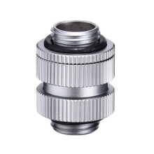 G1/4 Inch Male to Male Rotary Connectors - Copper SLI Water Cooling Fittings for PC, Adjustable Lengths G