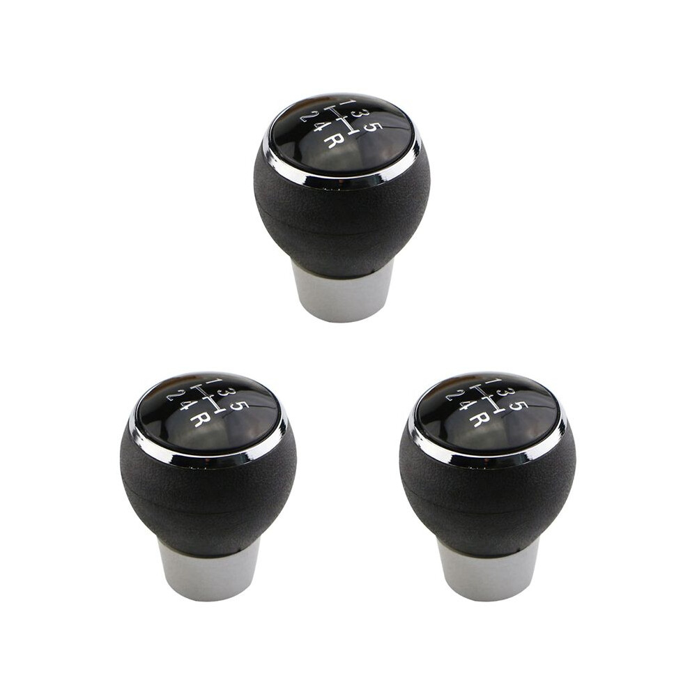 3X Car 5 Speed Gear Shift Knob Mt Handball For Lancer Ex Evo Gts Asx V3 V5 V6 White 6033566123788