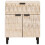 VidaXL vidaXL Bedside Cabinet White 50 x 33 x 60 cm Solid Mango Wood 3