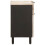 VidaXL vidaXL Bedside Cabinet White 50 x 33 x 60 cm Solid Mango Wood 4