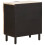 VidaXL vidaXL Bedside Cabinet White 50 x 33 x 60 cm Solid Mango Wood 5