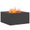VidaXL vidaXL Fire Pit Black 60 x 60 x 30 cm Steel 2