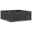 VidaXL vidaXL Fire Pit Black 80 x 80 x 30 cm Steel 2
