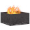 VidaXL vidaXL Fire Pit Black 60 x 60 x 30 cm Steel 3