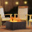 VidaXL vidaXL Fire Pit Black 60 x 60 x 30 cm Steel 4