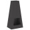 VidaXL vidaXL Fire Pit Black 50 x 35 x 100 cm Steel 2
