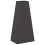 VidaXL vidaXL Fire Pit Black 50 x 35 x 100 cm Steel 5