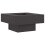 VidaXL vidaXL Fire Pit Black 80 x 80 x 40 cm Steel 2