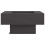 VidaXL vidaXL Fire Pit Black 80 x 80 x 40 cm Steel 5