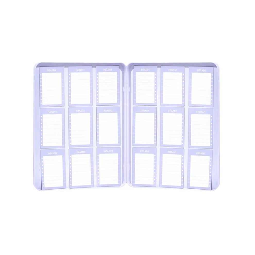 Tlily Magnetic Storage Box For Eyelash, False Eyelash Extension Storage Tool, Magnetic Eyelash Strips Magnetic Headband