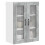 VidaXL vidaXL Dishwasher Panel Concrete Grey 60 x 31 x 80 cm Engineered Wood 3