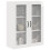 VidaXL vidaXL Dishwasher Panel with Shelf High Gloss White 80 x 31 x 100 cm 3
