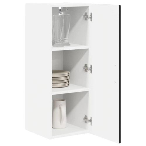 VidaXL vidaXL Dishwasher Panel Black 40 x 31 x 80 cm Engineered Wood 2