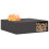 VidaXL vidaXL Fire Pit Black 100 x 100 x 30 cm Steel 3