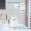 Automatic Touchless Foaming Soap Dispenser 420ml 4 Level Adjustable Rechargeable Electric Wall Mounted for Kitchen B 3