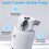 Automatic Touchless Foaming Soap Dispenser 420ml 4 Level Adjustable Rechargeable Electric Wall Mounted for Kitchen B 5