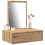 VidaXL vidaXL Dressing Table Brown 60 x 40 x 70 cm Engineered Wood 3