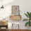 VidaXL vidaXL Dressing Table Brown 60 x 40 x 70 cm Engineered Wood 4