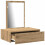 VidaXL vidaXL Dressing Table Brown 60 x 40 x 70 cm Engineered Wood 5
