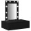 VidaXL vidaXL Dressing Table Black 60 x 40 x 70 cm Engineered Wood 2