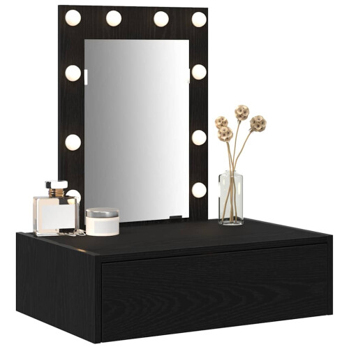 VidaXL vidaXL Dressing Table Black 60 x 40 x 70 cm Engineered Wood 2