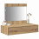 VidaXL vidaXL Dressing Table Brown 83 x 40 x 70 cm Engineered Wood 3