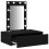 VidaXL vidaXL Dressing Table Black 60 x 40 x 70 cm Engineered Wood 4
